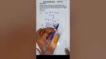 The sum of the numerator and denominator of a fraction is 8. If 3 is added to both of the numerator