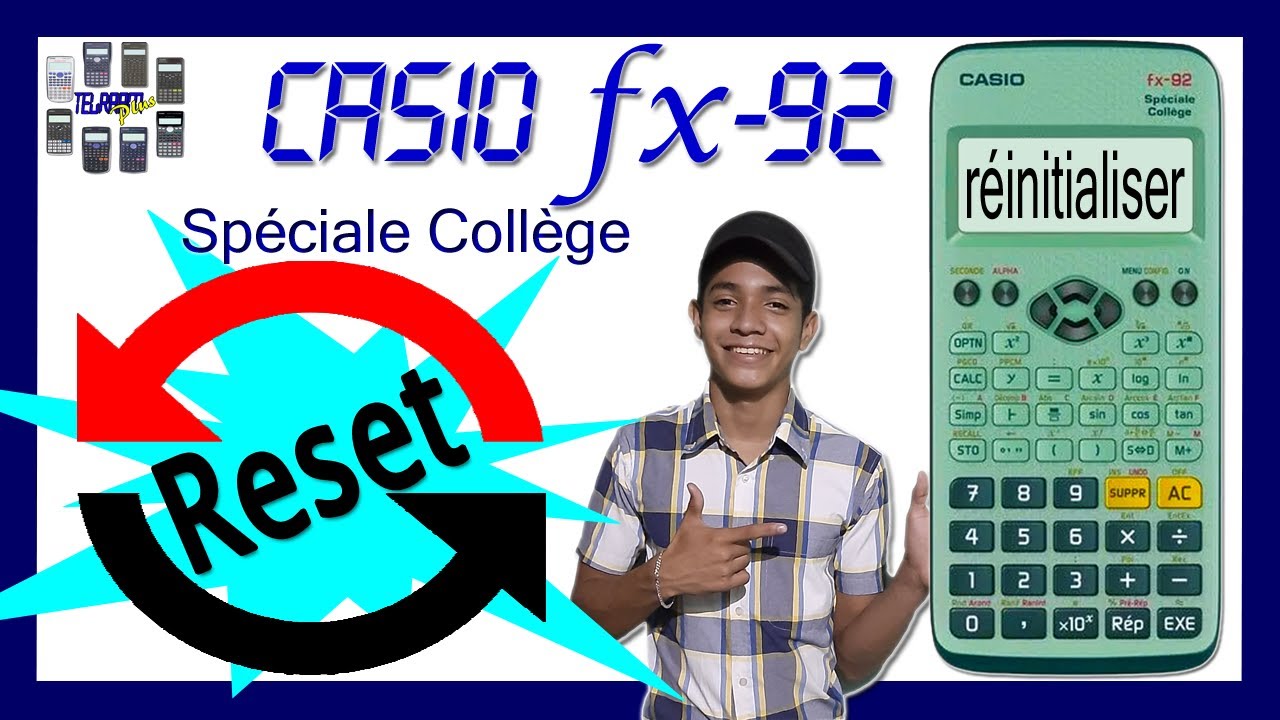 Comment Reinitialiser Sa Calculatrice Casio Graph 35 E