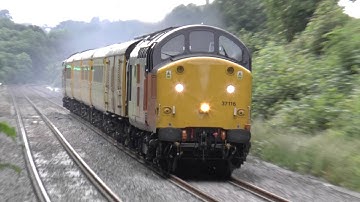 37116 TnT 37219 Colas Test Train, Keynsham 15-06-16