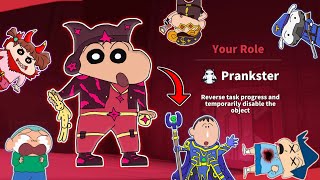 Shinchan Became Prankster In Super Sus Shinchan Playing Among Us 3D Funny Game