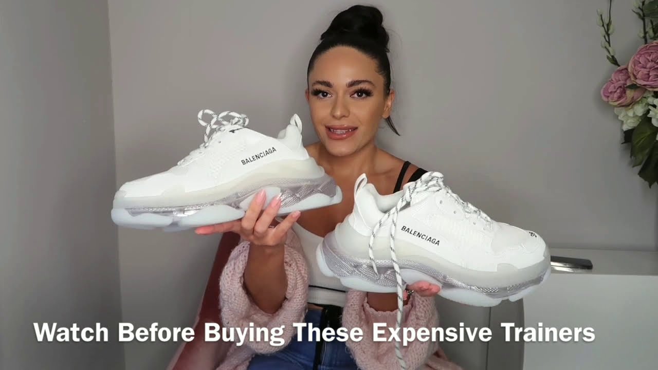 Balenciaga Triple S Unboxing & Honest Review! WATCH BEFORE YOU BUY!👟😱🤭 ...