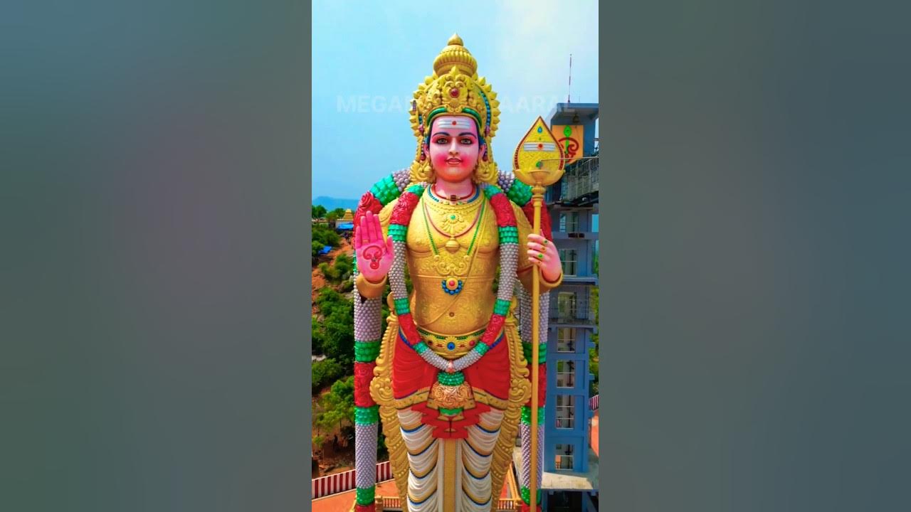 World Tallest Murugan Statue Muthumalai Murugan YouTube