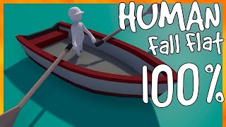 Human Fall Flat -  Full Game Walkthrough (No Commentary) - 100% Achievements