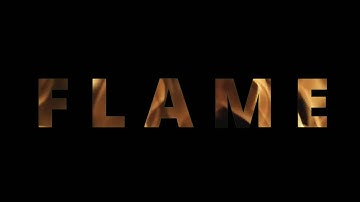 How to make Fire text effect in Kinemaster | Flame Text Effect