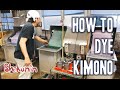 Shokunin | How to dye kimono