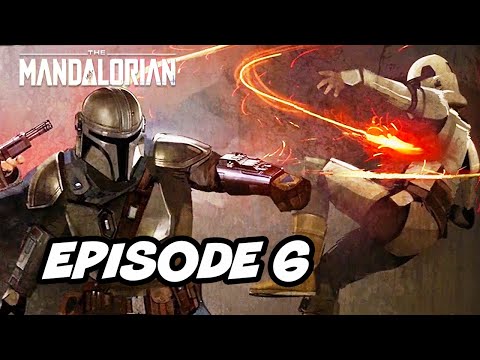 Star Wars The Mandalorian Episode 6 - TOP 10 WTF and Easter Eggs