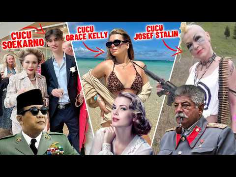 JARANG TEREKSSPOS! Inilah Cucu dan Cicit Tokoh Terkenal Di Dunia, Ada Bule Tampan Cucu Soekarno