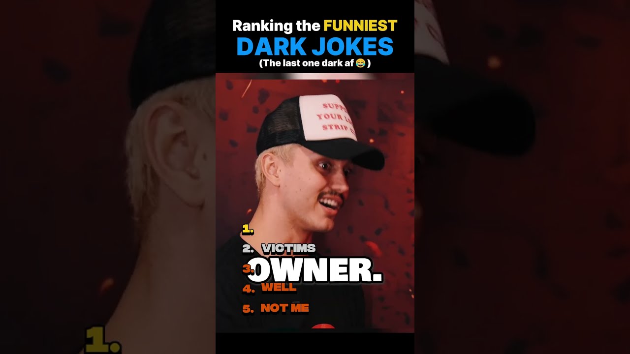 My Top 5 FUNNIEST DARK JOKES