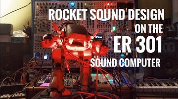 Eurorack Sound Design Fun: Rocket Samples + ER 301 + Maths