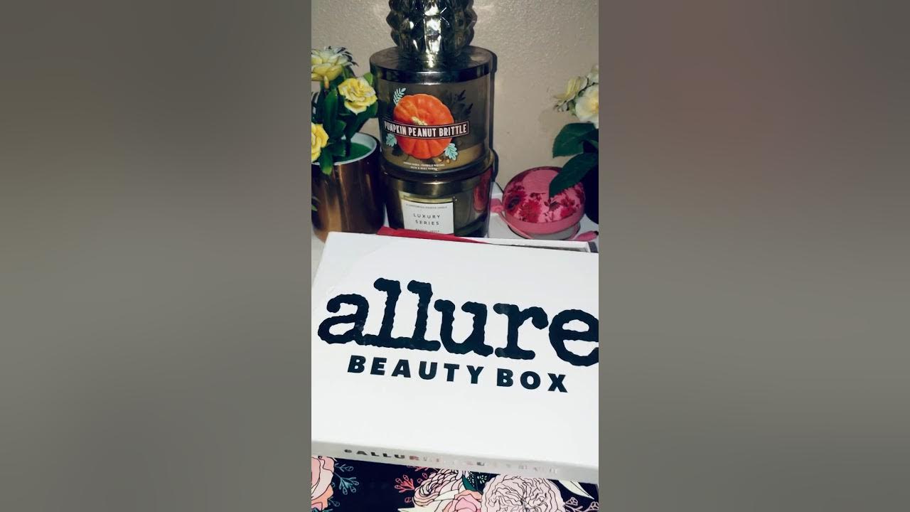 Unboxing Allure box/ mayo YouTube