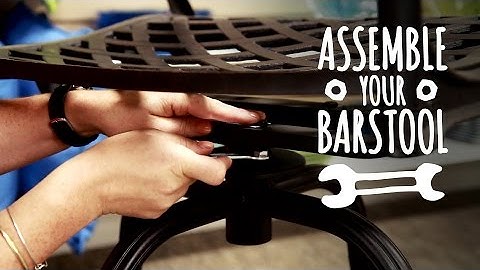How To Assemble Your Bar Stool | UltimatePatio.com