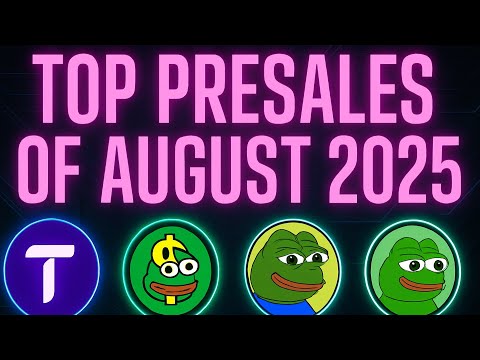 Top Crypto Presales to Watch in August 2025 | Memecoins, Gaming and More - video from Coingape