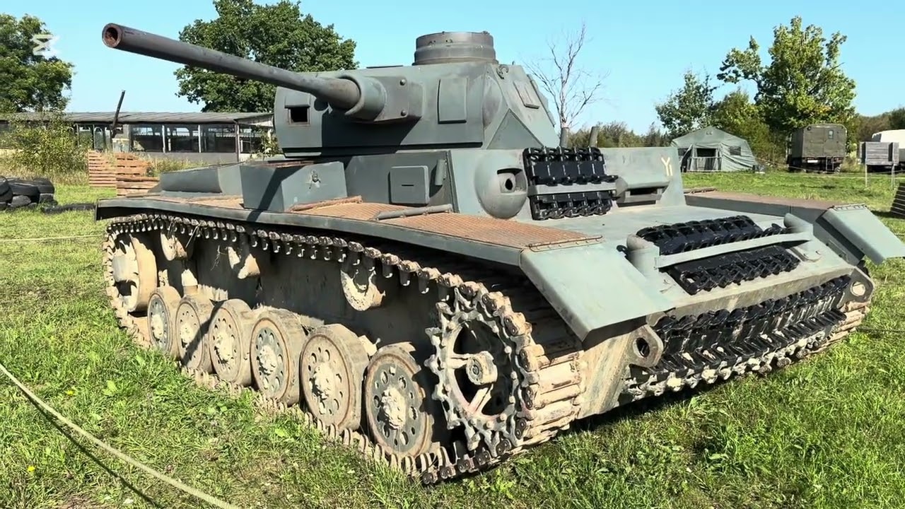 Starting Panzer III engine will it start. World War II 