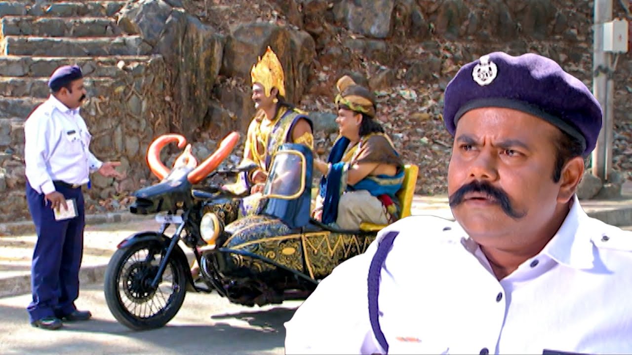 ट्रैफिक पुलिस वाले ने यमराज और चित्रगुप्त को क्यों पकड़ा | यम है हम | Yam Hain Ham| Episode 62