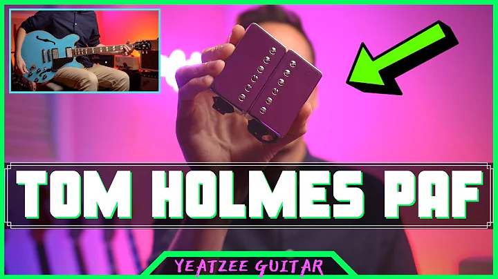 Tom Holmes H450 / H455 PAF Pickup Demo [ES345]