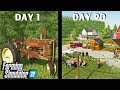 I SPENT 90 DAYS FIXING AN ABANDONED TREE FARM! (LOGGING?) | FARMING SIMULATOR 22