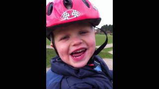 No fear 4 year old bmx rider
