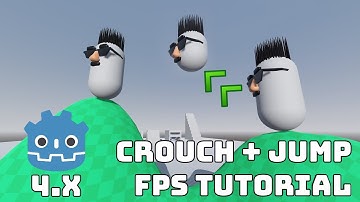 Crouch + Sourcelike Crouch Jump | Godot 4 FPS Controller Tutorial