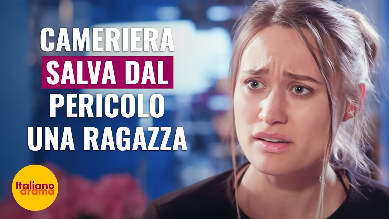 Cameriera salva dal pericolo una ragazza | @Drama Italiano
