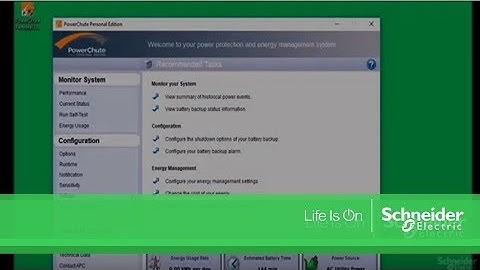 How to set the sensitivity for Back UPS
