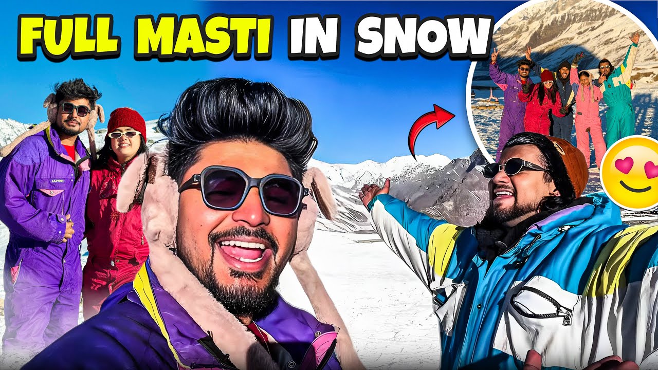 Snow Me Full Masti!! ❄️ Stargirl Bani Cute Penguin 🐧 | Barf Mein Hungama 😍🤣