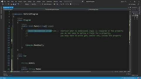 C# auto implemented properties 🔐