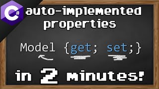 C# auto implemented properties 🔐