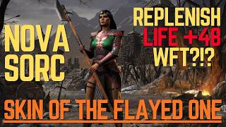This Replenish Life Nova Sorc Is INSANE — Skin of the Flayed One Build screenshot 1