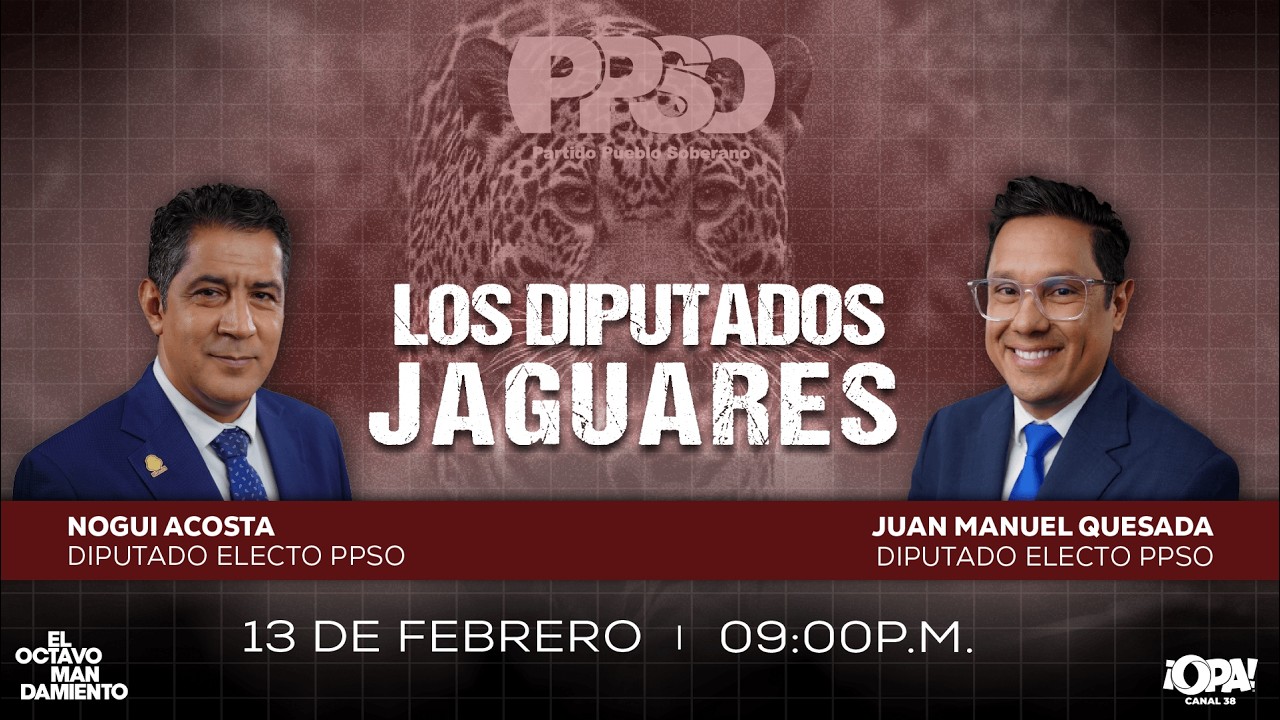 🛑 EP. COMPLETO 13/02 - Los diputados jaguares. Con Nogui Acosta y Juan Manuel Quesada