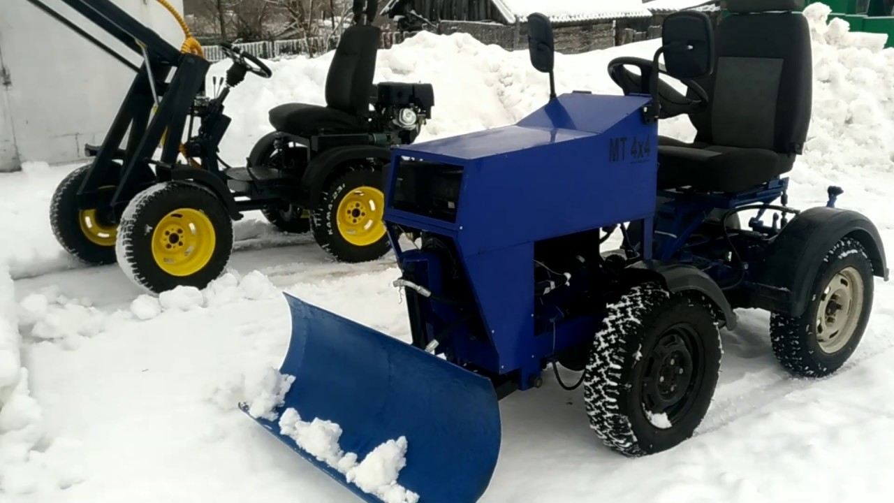 Что лучше -Мини погрузчик или мини трактор?