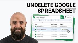 How To Restore Deleted Google Sheets Verified