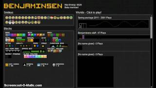 Everybody Edits update: Profiles!