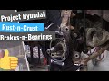 Project Hyundai SantaFe: Front Brakes, Bearings & Dust Shields