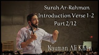 Surah Ar-Rahman | Introduction | Part 2/12 | Nauman Ali Khan