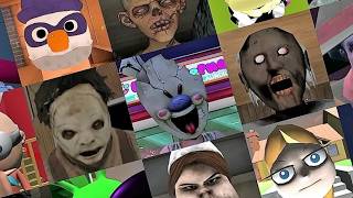 Trailer Caught Battle #123 | Ice Scream 1 Granny MadGran 2 SewnFace Horror Playtime Evil Doll 2 & + screenshot 3
