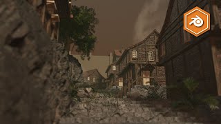 Blender 3.0_Environment Series_Attack On Titan