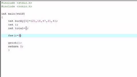 C Programming Tutorial   15   Simple Array Program   YouTube