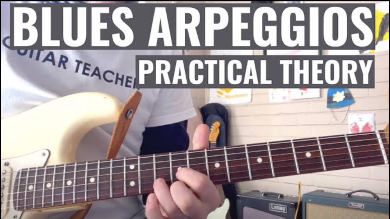 Blues Guitar Lesson - Dominant 7 Arpeggios - CAGED System