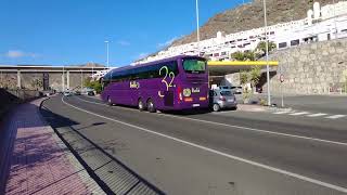 Grupo 1844 CanaryShuttle Man Noge Touring y Buikk 32 Irizar i6 Integral DAF