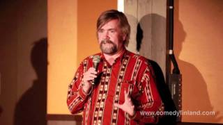 Kimmo Wilska does stand-up comedy!