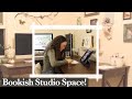 Creating my dream work space! // Bookish Art Studio Vlog