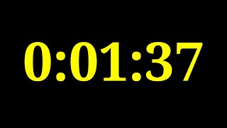 1 Minutes 37 Seconds Timer