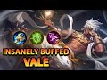 WOW! VALE IS INSANELY STRONG AFTER THE BUFF | Mobile Legends