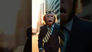 This Monkey Thought He Was Late… Then This Happened 😭
