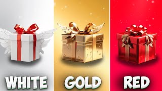 CHOOSE YOUR GIFT  WHITE ,GOLD OR RED ❤