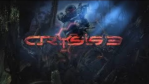 CRYSIS 3 DID NOT SIGN UP FOR THIS