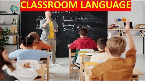 Classroom Language | Classroom Language for Teachers | English Conversation