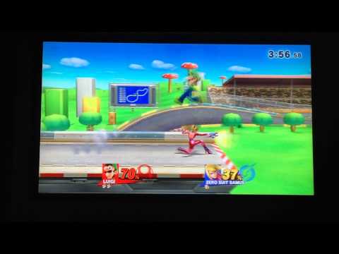 Luigi For Glory Replay Super Smash Bros. Wii U. Green Missile Misfire