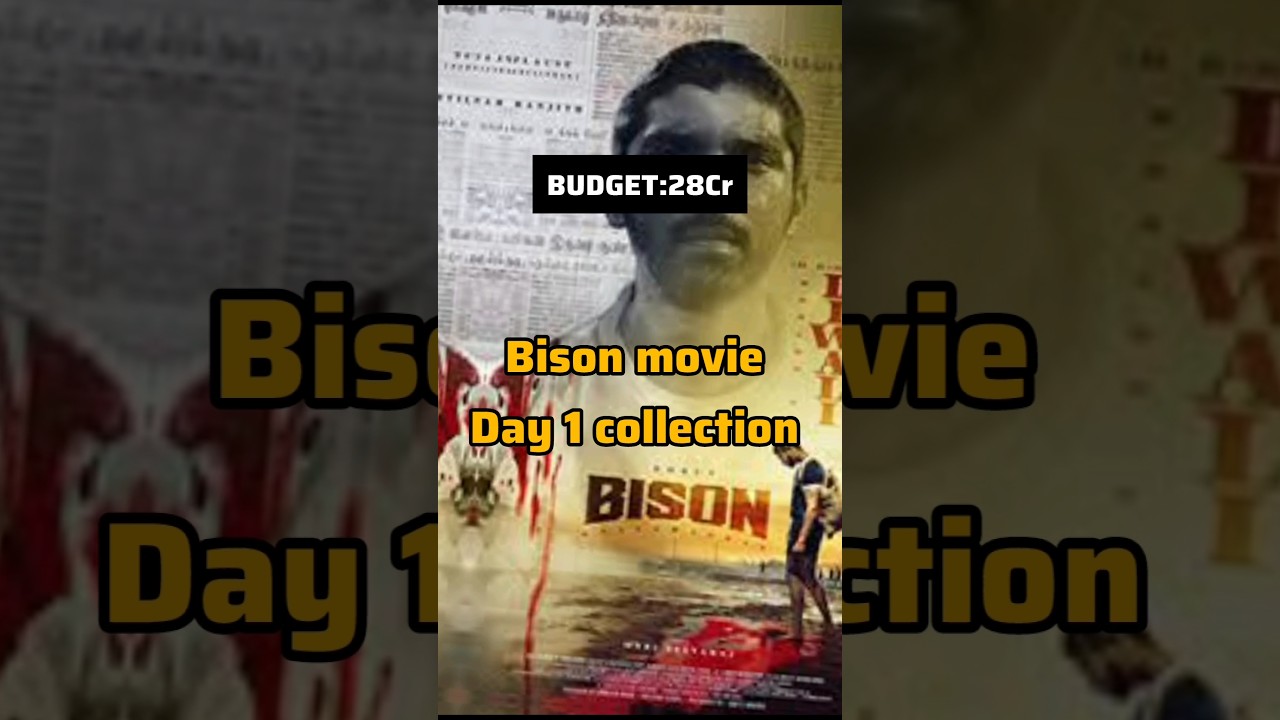 🔥💥Bison Movie Day 1 collection 💥🔥 
