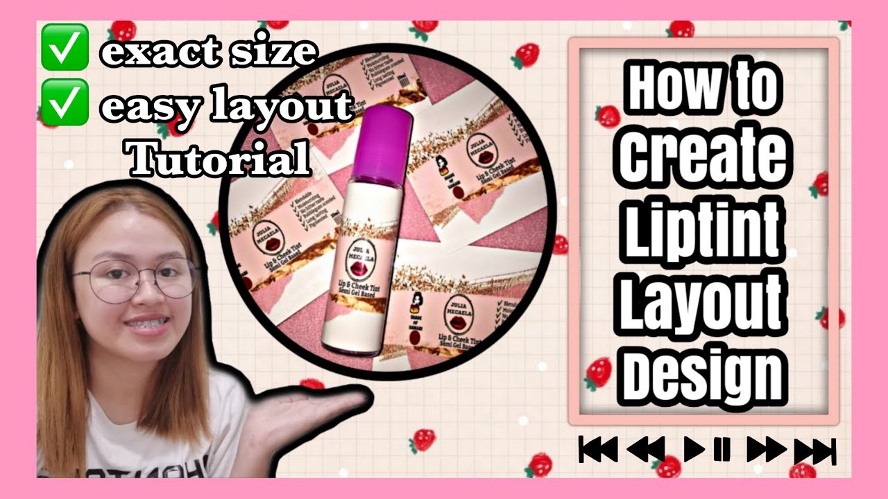 Download How To Create A Liptint Layout Design Easiest Tutorial Julia Mecaela Youtube